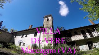 Villa De Vere e il Ronco delle Monache Maccagno Varese [upl. by Morette]