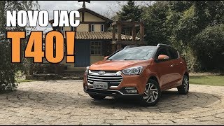 Novo JAC T40 2018 15 Manual em Detalhes  Falando de Carro [upl. by Belier]