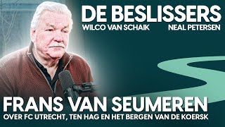 Frans van Seumeren over FC Utrecht Ten Hag en het bergen van de Koersk  De Beslissers  S02E03 [upl. by Coben]