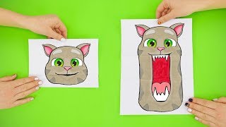 Funny Things You Should Try To Do At Home  9 AMAZING CRAFTS FOR FAMILY AND FUN [upl. by Oluap]