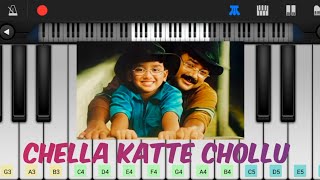 Chella Katte Chollu  Piano Tutorial  Kochu Kochu Santhoshangal [upl. by Snilloc223]