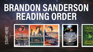 Navigating the Cosmere  Brandon Sandersons 2024 Reading Order  cosmere brandonsanderson [upl. by Nosirb571]