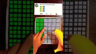 Making quot🟩🟨🟦quot viralvideo rubikscube shorts 😊😊 [upl. by Affay784]