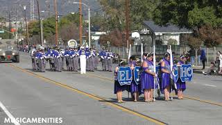 El Rancho HS  Crosswinds March  2022 Baldwin Park Parade [upl. by Neetsirk638]