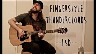 Thunderclouds LSD fingerstyle solo guitar [upl. by Alesi781]