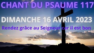 Psaume 117118 Rendez Grâce au Seigneur il est bon  J P Lécot [upl. by Dier248]