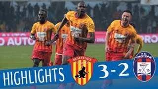 Benevento  Crotone 32  Highlights  Giornata 25  Serie A TIM 201718 [upl. by Walrath589]