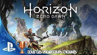 Trophée tous les projecteurs trouvés Horizon Zero Dawn [upl. by Hereld]