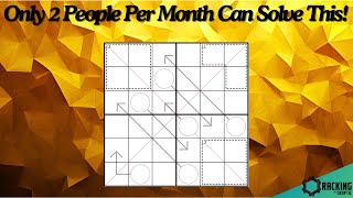 Only 2 People Per Month Can Solve This Puzzle [upl. by Antony423]