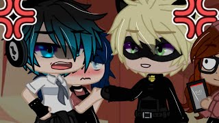 Lukanette vs Marichat  gacha mlb [upl. by Nesiaj20]