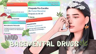 Como baixar e configurar o mod basemental drugs no the sims 4 [upl. by Ellehcyt311]