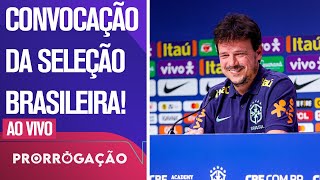 ASSISTA À TERCEIRA CONVOCAÇÃO DE FERNANDO DINIZ NA SELEÇÃO BRASILEIRA PARA AS ELIMINATÓRIAS DA COPA [upl. by Dihsar]