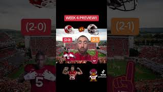 Rutgers vs Virginia Tech Week 4 Preview Let’s gooo Go Rutgers rutgers scarletknights ru [upl. by Eidak]