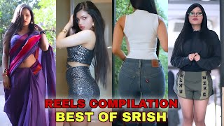 Srishti Sukla Best Reels Compilation  SRISH Hot Reels 2024 [upl. by Aikemahs937]