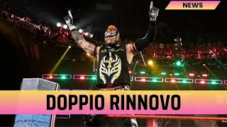 REY MYSTERIO e DOMINIK prolungano lavventura in WWE [upl. by Aicilaana]