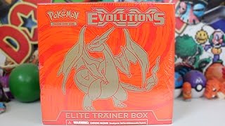 Opening The Best Charizard Evolutions Elite Trainer Box [upl. by Enileme]