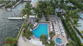 FLORIDA KEYS  COURTYARD FARO BLANCO RESORT MARATHON  AIR 2S 4K DRONE FOOTAGE [upl. by Enirual512]