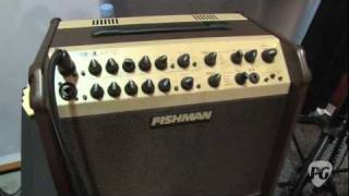 Summer NAMM 11  Fishman Loudbox Artist Amplifier Demo [upl. by Antonetta701]