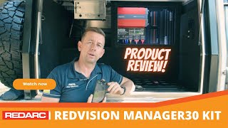 Redarc RedVision Manager30 Kit Product Review  Installed in a Toyota 79 Series Landcruiser [upl. by Eiknarf883]