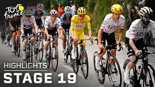 Tour de France 2024 Stage 19  EXTENDED HIGHLIGHTS  7192024  Cycling on NBC Sports [upl. by Ykvir]