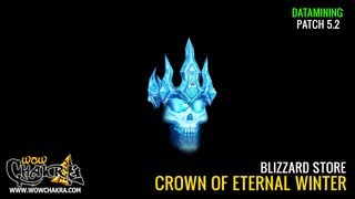 Patch 52  Crown of Eternal Winter update Blizzard Store [upl. by Purdy778]