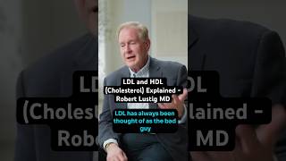 LDL and HDL Cholesterol Explained Endocrinologist Robert Lustig MD cholesterol health fyp [upl. by Keavy]