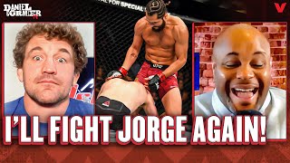 Ben Askren CLAIMS hell quotabsolutelyquot fight Jorge Masvidal again  Daniel Cormier Highlights [upl. by Lavicrep]