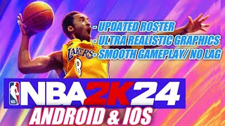 NBA 2K20 TO 2K24 UPDATED ROSTER FOR ANDROID nba2k24 [upl. by Esilehc]