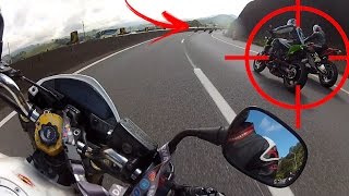 FABINHO DA HORNET  VEJA O QUE ACONTECE QUANDO 2 GRUPOS DIFERENTES DE MOTO SE ENCONTRAM NA ESTRADA [upl. by Eronaele249]