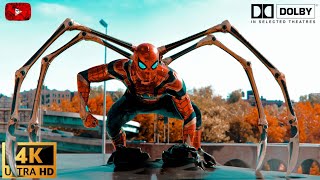 SpiderMan No Way Home Fight With Doc Ock 4K HDR Dolby 51 [upl. by Gemma]