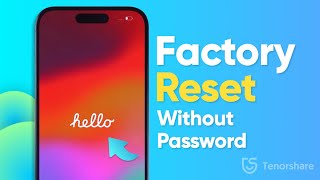 2024 How to Factory Reset Your iPhone without Password✔️  iOS 151617  3 Ways [upl. by Dell285]