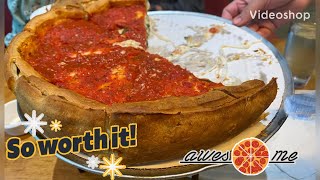 Perfect Giordanos Deep Dish Pizza  Chicago Style Giordanos Chicagos Best Pizza Dining Chicago [upl. by Dietrich162]