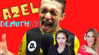 Our first time reacting to AZEL  Demuth VIP  Insane🤯 [upl. by Oinotna]