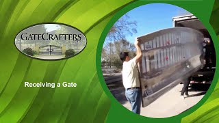 How To Receive and Unwrap a New Gate Delivery [upl. by Gurevich]