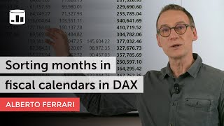 Sorting months in fiscal calendars in DAX [upl. by Saunder213]