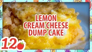 How to Make 4Ingredient Lemon Cream Cheese Dump Cake [upl. by Cira]