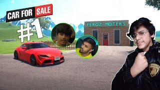 TECHNO GAMERZ AND AJJU BHAI CHALLENGING ME IN CAR FOR SALE 😡 CAR FOR SALE GAMEPLAY 1 [upl. by Razaele]