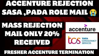 Accenture Onboarding update Mass rejectionTcs new joining date announced [upl. by Krilov868]