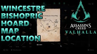 Wincestre Bishopric Hoard Map Treasure Location  Assassins Creed Valhalla [upl. by Eislel]