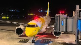 4K Scoot Embraer E190E2 9VTHB  Inaugural Miri  Singapore [upl. by Kihtrak]