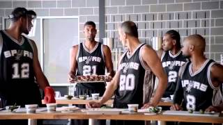 Funny HEB commercial with San Antonio Spurs [upl. by Lathan745]