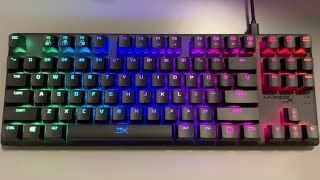 HyperX Alloy Origins Core Red Review [upl. by Vanya]