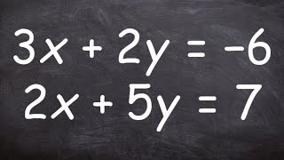 Using Elimination to Solve Systems [upl. by Innaig]