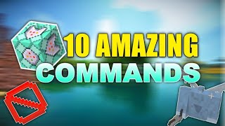 🤫 10 Secret Minecraft Commands You Didnt Know Existed  Minecraft Command Block Hacks [upl. by Nich]