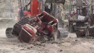 Track Hoe VS Bulldozer Fight to the death [upl. by Ardeahp]