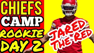 UDFA WRs EMERGING Chiefs Training Camp Rookie Day 2 Kansas City Chiefs News Today [upl. by Ydnarb]