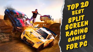 Top 20 Best Split Screen Racing Games for PC Without Nucleus Co op 2024 [upl. by Swartz]