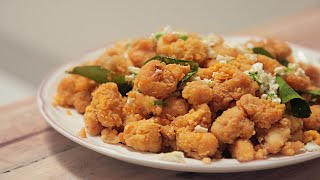 Crispy Salted Egg Chicken  Easy and Tasty Recipe [upl. by Ynaffets554]