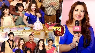 Nath  Aalisha Panwar Aka Gauri Birthday Celebration  Aalisha Panwar Exclusive Interview [upl. by Allveta444]