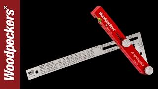 Woodpeckers  OneTIME Tool®  AngleSquare [upl. by Freed]